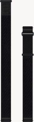 Garmin Bracelet à dégagement rapide (18 mm) en tissu Comfortfit gris ardoise/noir - bracelet uniquement 010-14400-02