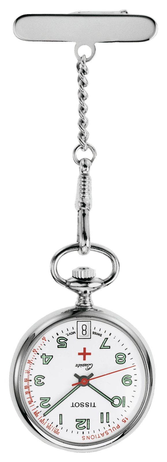 Tissot Pendentif infirmiÃ¨re (30,1mm) cadran blanc / montre