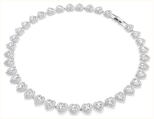 Swarovski X Ariana Grande Heart-Shaped Crystal Tennis
