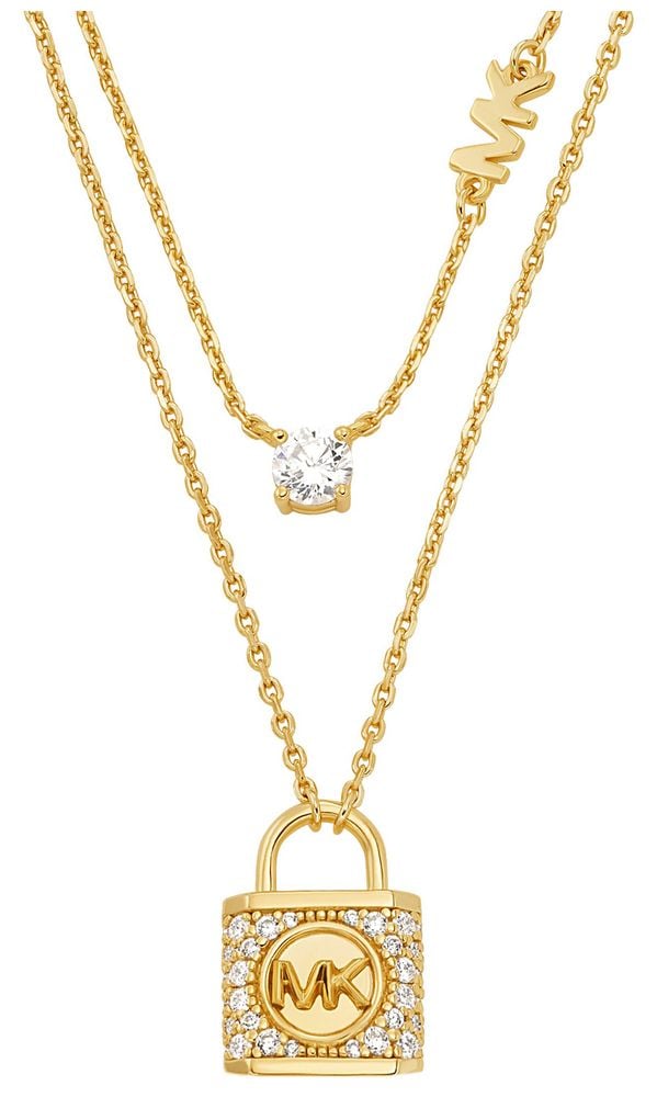 Padlock necklace michael kors online