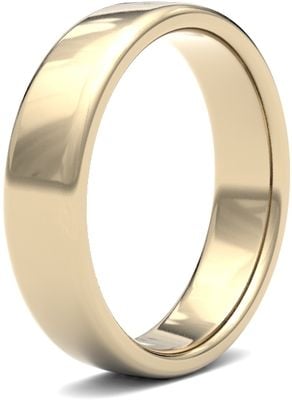 James Moore & Co | 9ct 黄金 | 5毫米 | 中号 | 软场尺寸 | ag_5gms-9y AG_5GMS-9Y