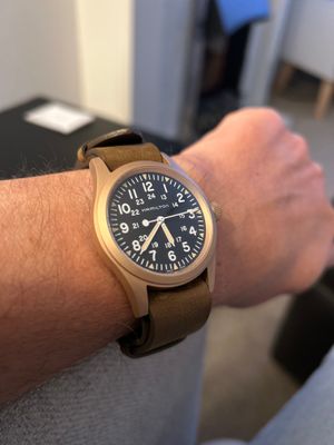 Hamilton Khaki Field Mechanical Bronze *Ant-Man And The Wasp