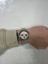 Customer picture of Seiko Cronografo solare Prospex Speedtimer ‘Youngtimer’ (39 mm) quadrante rosa pallido / bracciale in acciaio inossidabile SSC963P1