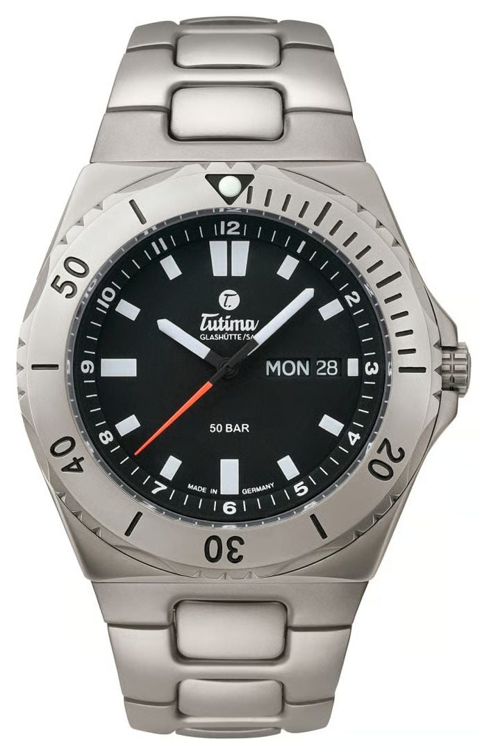 Tutima GlashÃ¼tte automatique M2 Seven Seas (44 mm), montre