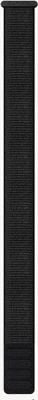 Garmin Ultrafit 尼龙表带 - 黑色（20 毫米） 010-13306-00