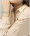 Lacoste Parisienne Quartz (22.8x27mm) Grey Sunray Dial / Gold PVD Stainless Steel Bracelet 2001441 - widok alternatywny 5