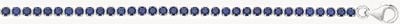 Ladies Sterling Silver Blue And CZ Bracelet G2588BZ