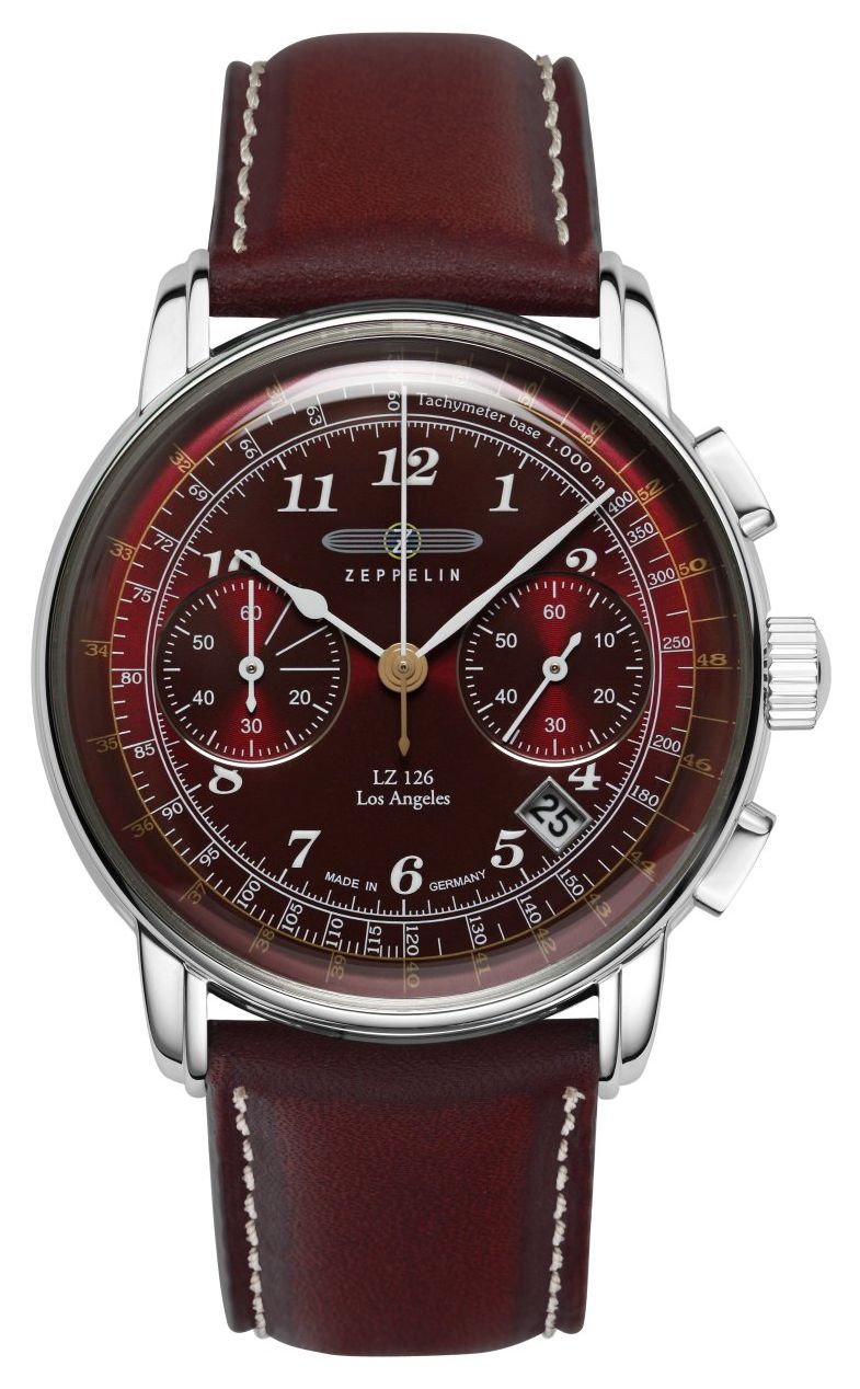 Zeppelin Chronographe Ã  quartz LZ 126 Los Angeles (42 mm) montre