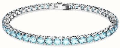Swarovski Swarovski Matrix Bracelet | Blue Crystal | Tennis Bracelet Large 5648929