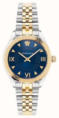 Versace HELLENYIUM (35mm) Blue Dial / Two-Tone Stainless Steel VE2S00522