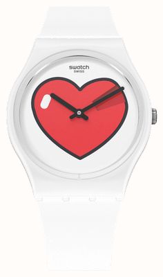 Swatch LOVE O'CLOCK Valentine's Day Watch GW718