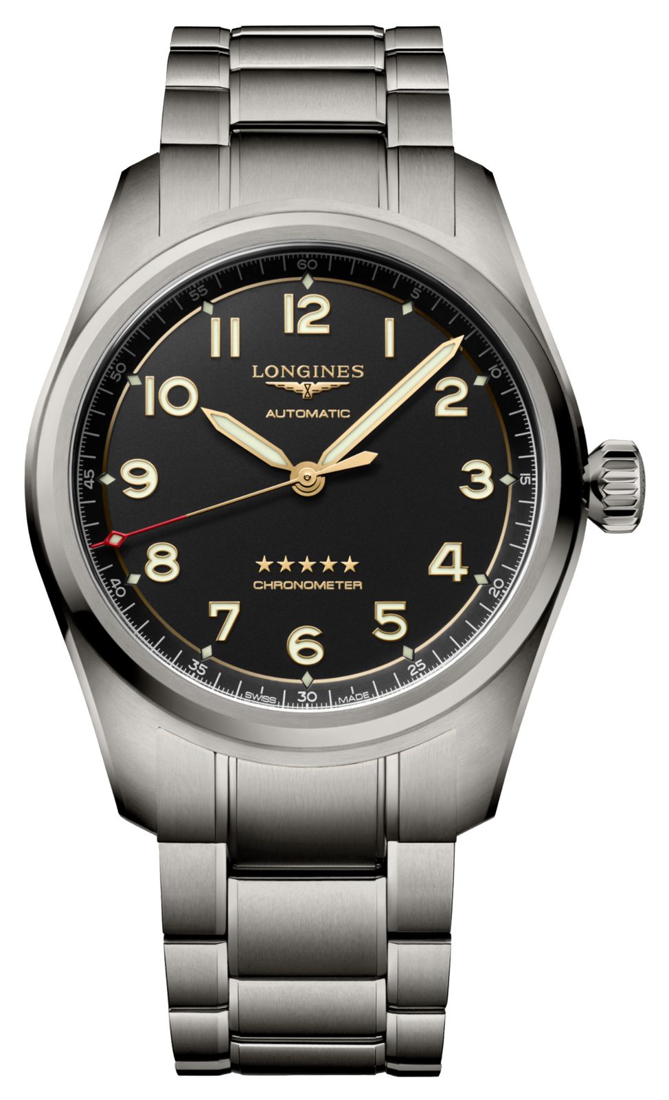 LONGINES Spirit Titanium (42 mm) cadran anthracite / montre