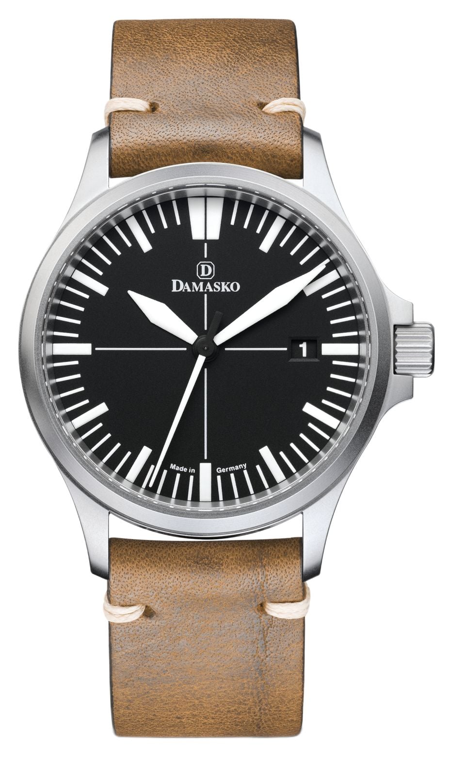 Damasko DK32 Ã  trois aiguilles manufacture montre
