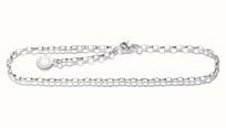 Thomas Sabo THOMAS SABO silver chain anklet X0295-M02-21-L26