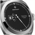 Bremont Terra Nova Jumping Hour Automatic (40.5mm) Black Lacquered Dial / Stainless Steel Bracelet TN40-JH-SS-BK-B - vista alternativa 4