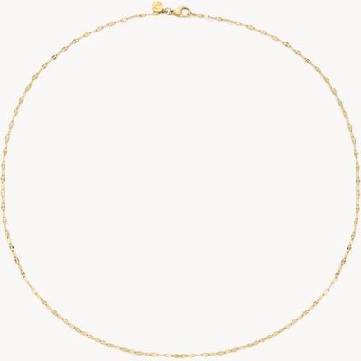 D.LOUISE Extended 14K Gold PVD Dainty Necklace GN-034