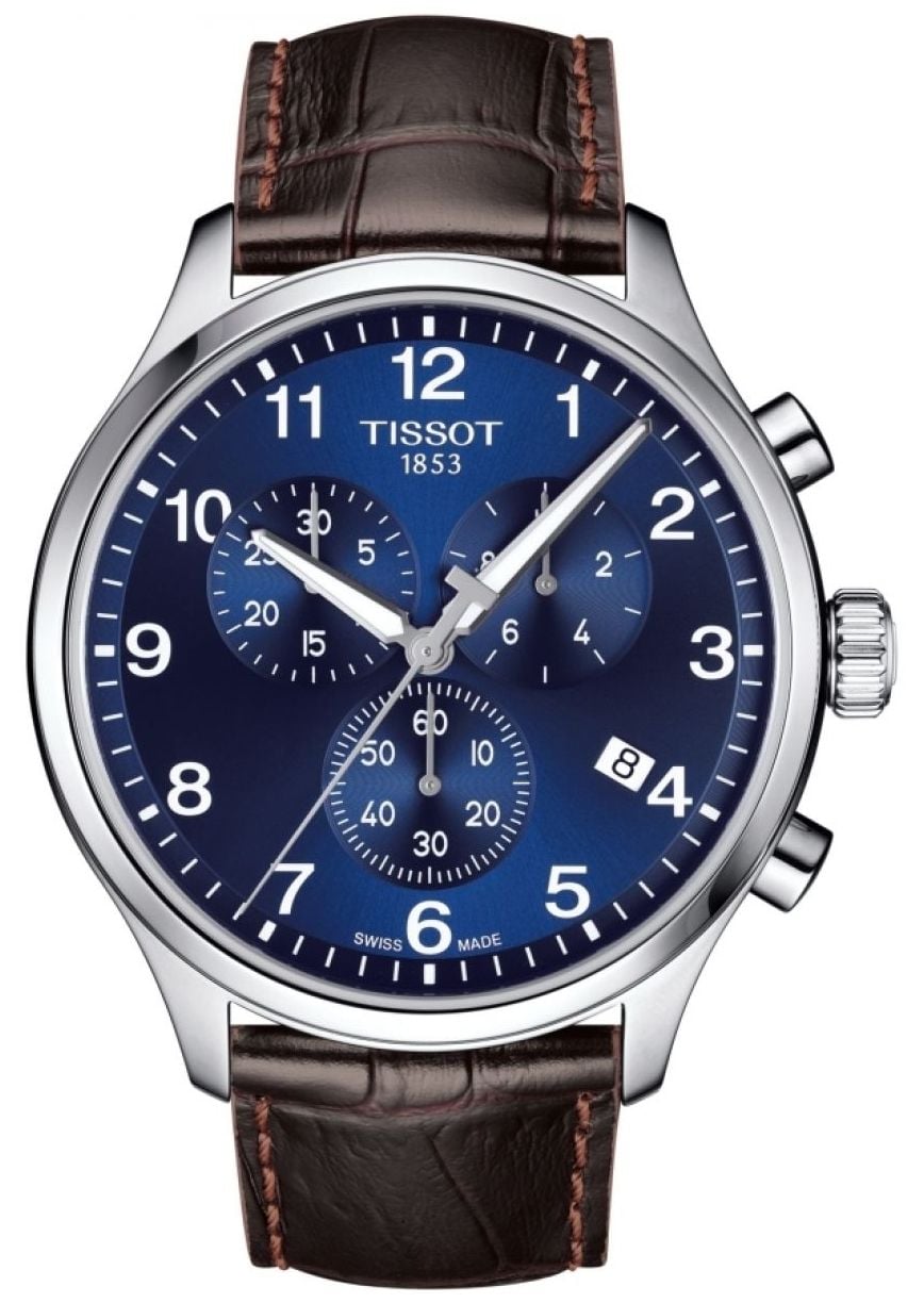 Tissot Chronographe t-sport xl pour homme cadran bleu montre