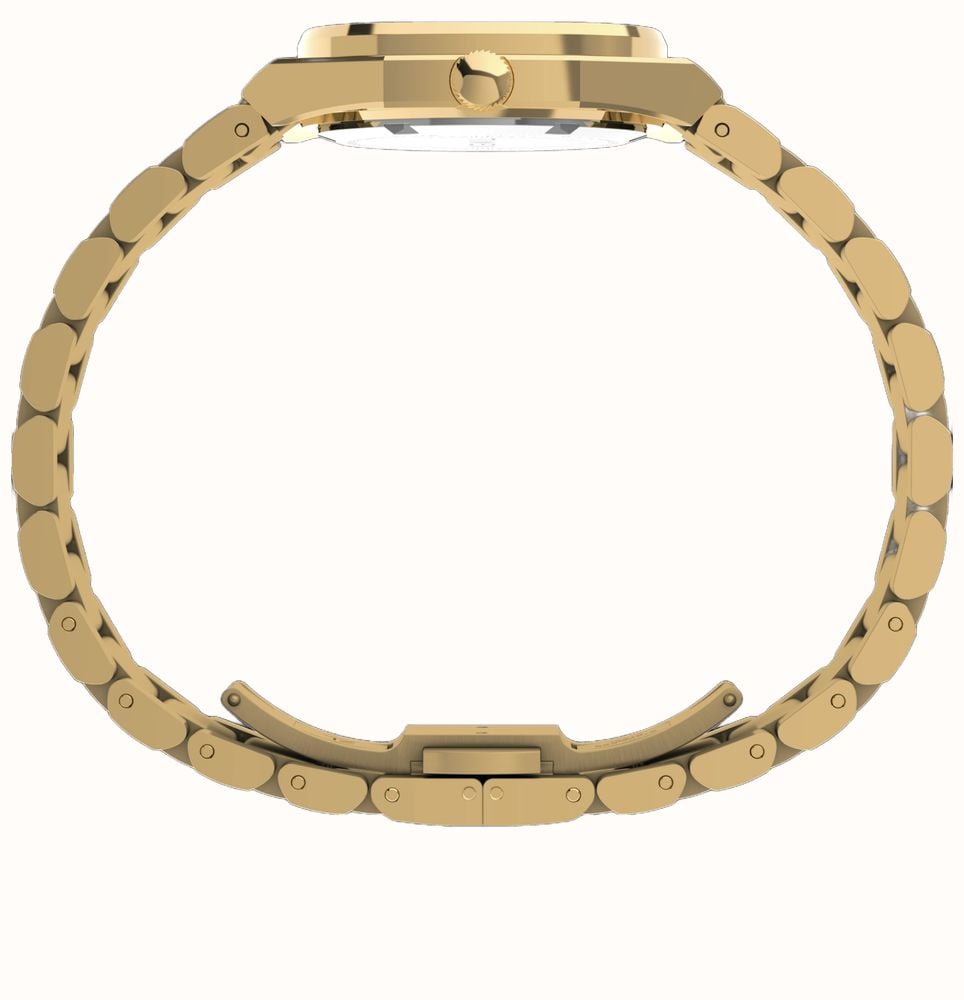 Timex Quartz E-line 30mm Gold Stainless Steel Bracelet Watch TW6A00900 - 备用视图 2
