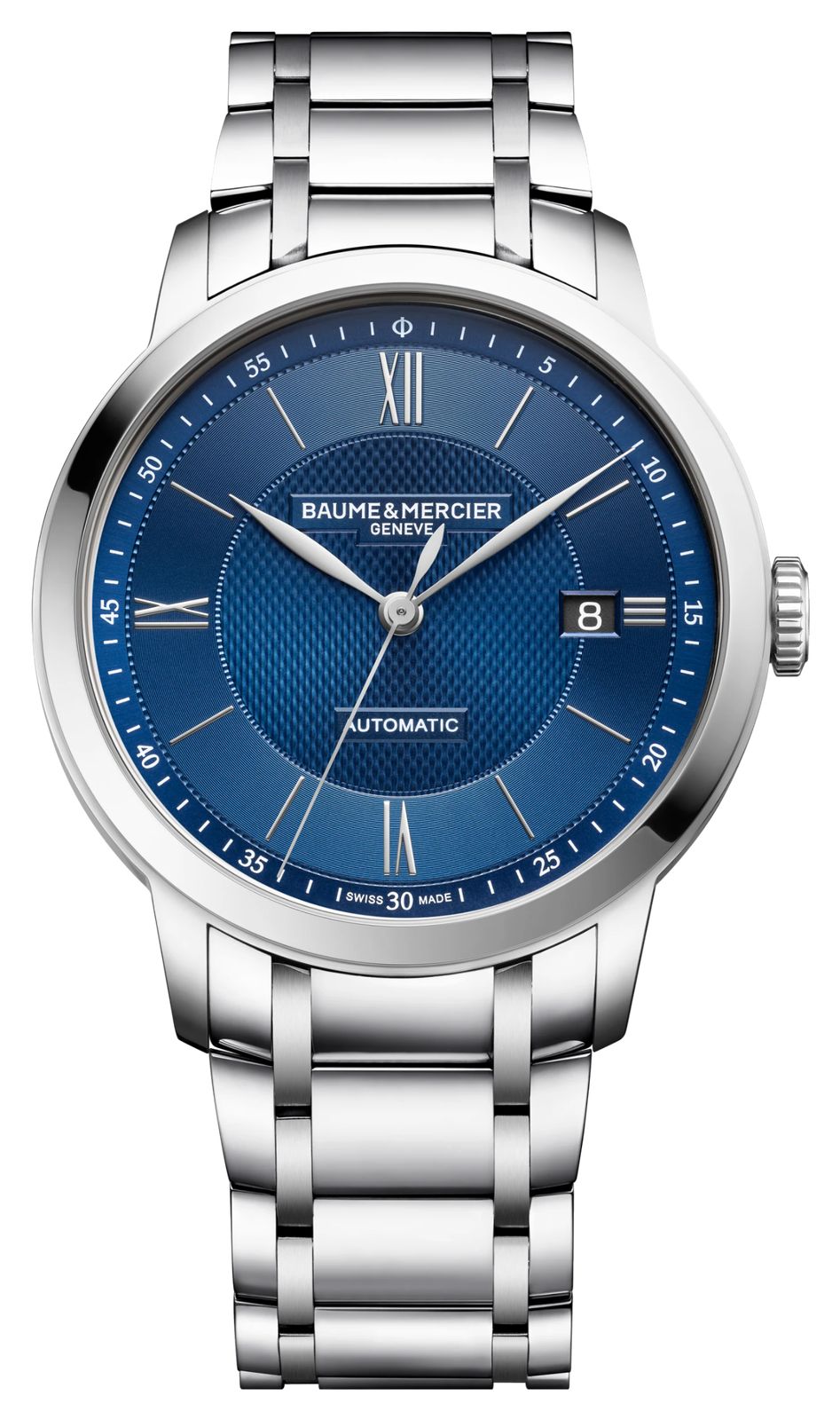Baume & Mercier Classima automatique (40 mm) cadran bleu montre