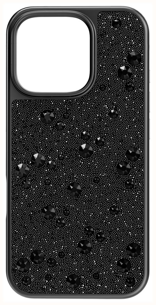 Swarovski High Smartphone Case - Black Scattered Design (iPhone