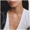 Thomas Sabo Moon Pendant with white zirconia PE1020-M01-14 - vista alternativa 3