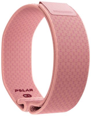 Polar ループピンクソフトウィーブバンド（S-L） - ストラップのみ 910117334