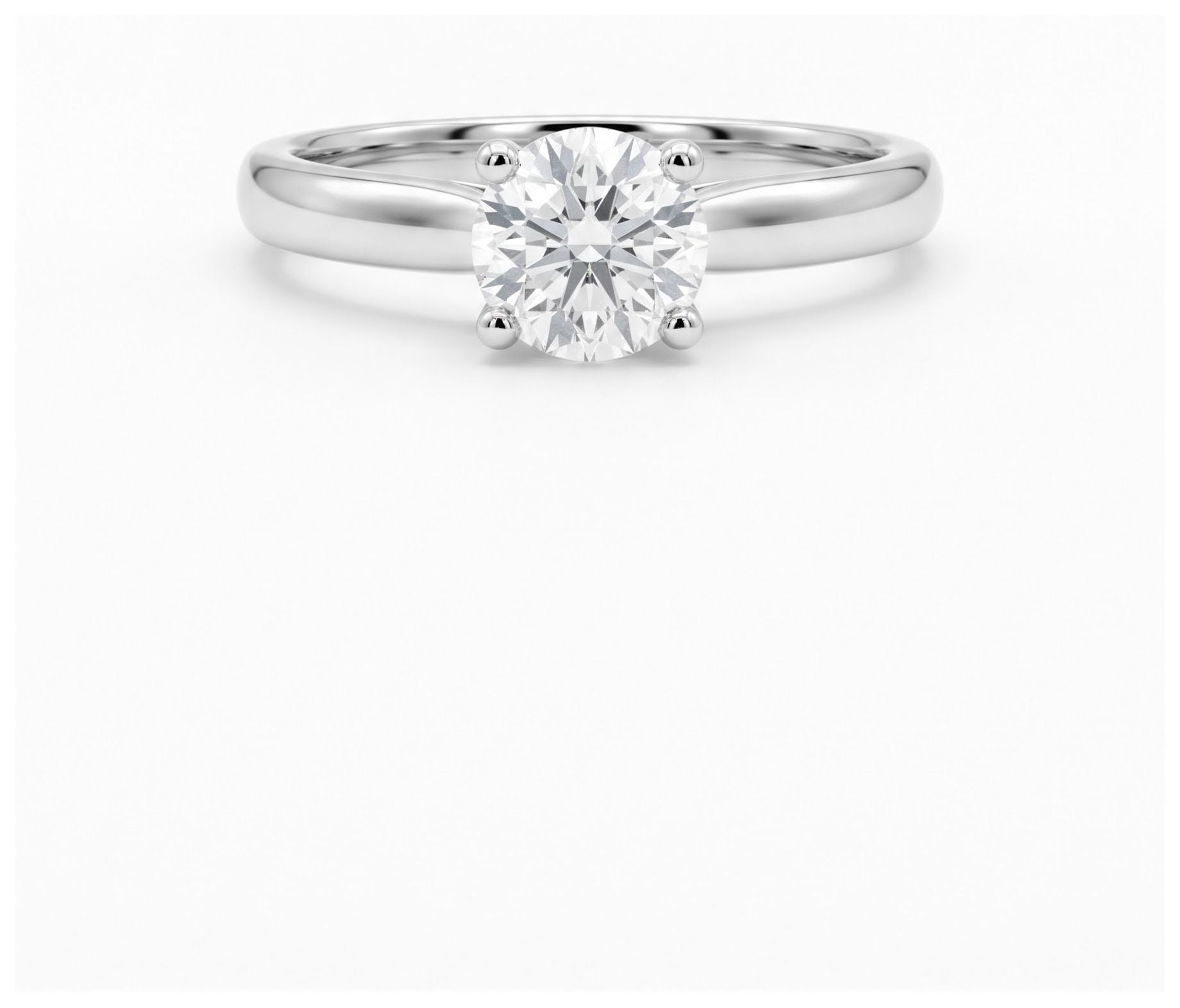 James Moore & Co 0.50ct Round Brilliant Natural Diamond 18ct Jewellery