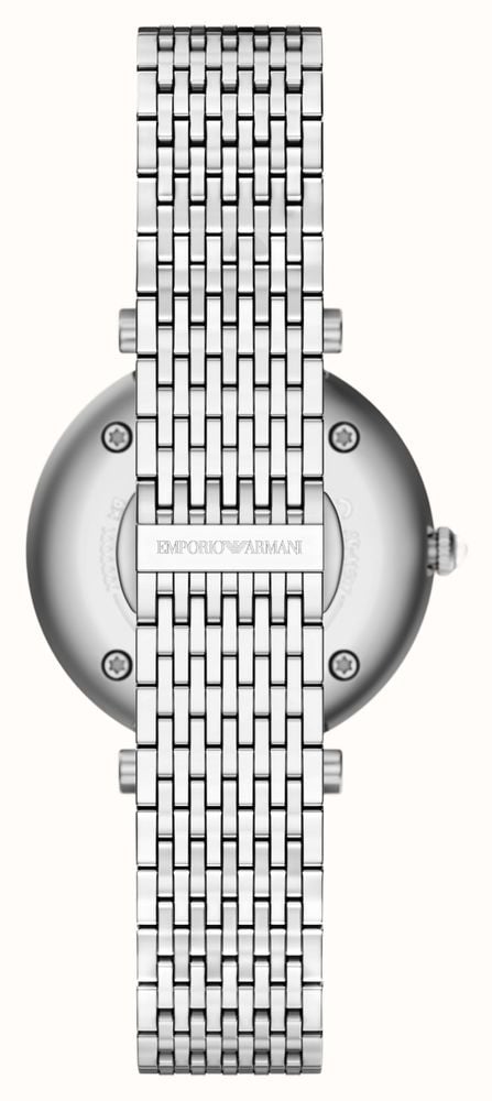 Emporio Armani Three-Hand Crystal Quartz (32mm) Mother-of-Pearl Dial / Stainless Steel Bracelet AR11807 - alternate view 4