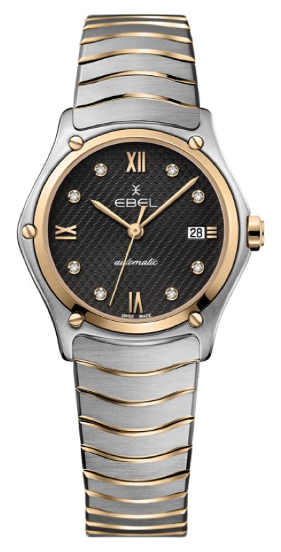 EBEL de sport classique pour femme en or rose 18 montre