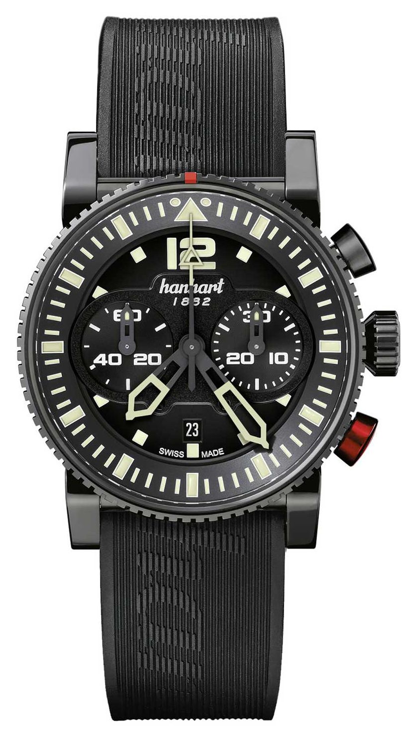 Hanhart Chronographe automatique Primus Pilot (44 mm), montre
