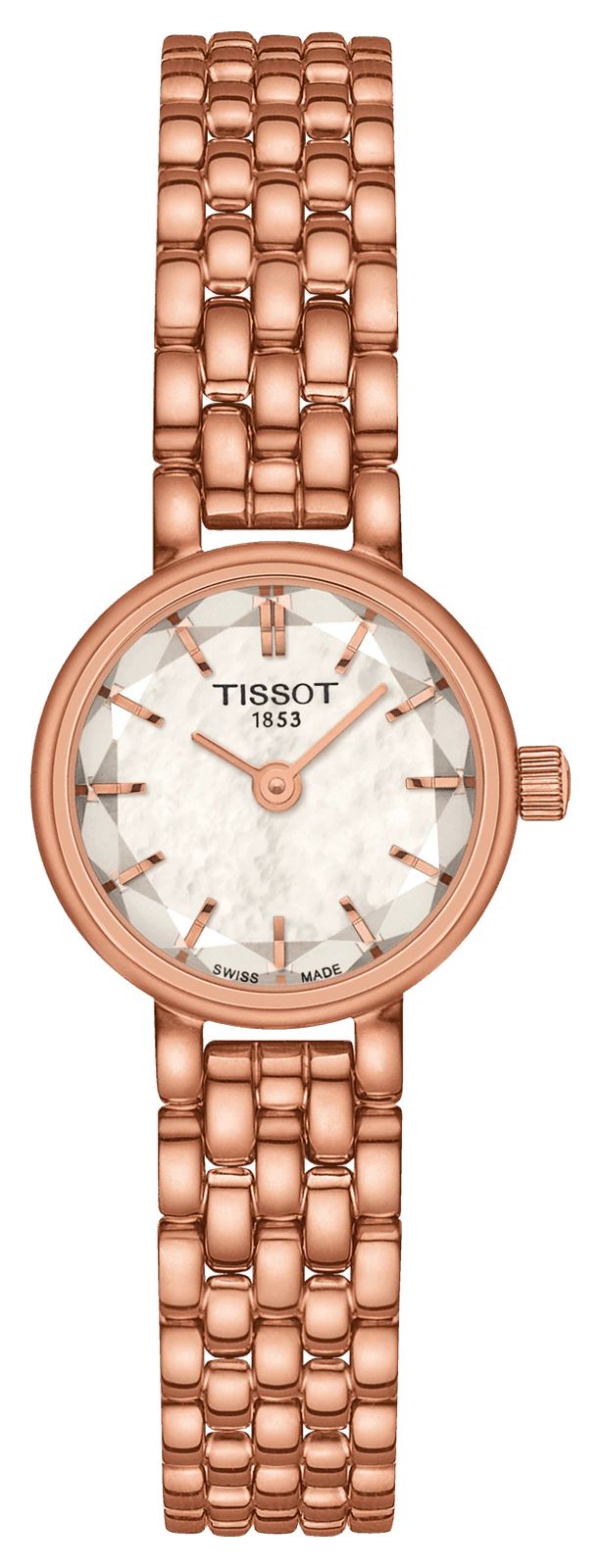 Tissot Belle femme | cadran nacre facettÃ©e | bracelet en montre