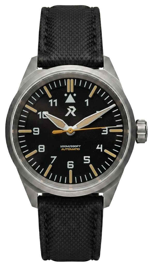 RZE Resolute Type A Automatic 395mm Carbon Black Dial  Watch