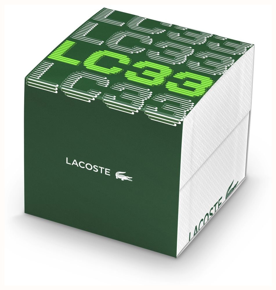 Lacoste Stainless Steel Silver Dial LC33 Square Watch 2011531 - alternate view 5