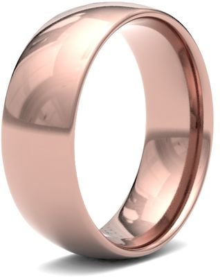 James Moore & Co | oro rosa 9 carati | 7 mm | leggero | misura tradizionale | ag_7glc-9r AG_7GLC-9R