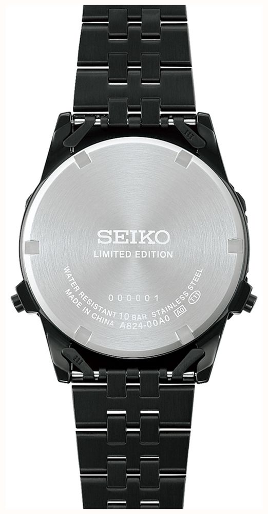 Seiko Digital Quartz Multifunction 'Rotocall' 145th Anniversary Limited Edition in Edo Purple HFL001P1 - vista alternativa 3