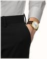 Tissot PR 100 Quartz (40mm) Silver Dial / Brown Leather Strap T1504103639100 - vista alternativa 2