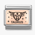 Nomination Classic Taurus Rose Gold Charm 430112/02