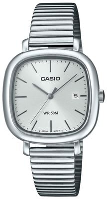 Casio Core LTP-B166 Series (30mm) Silver Dial / Stainless Steel Bracelet LTP-B166D-7AVEF