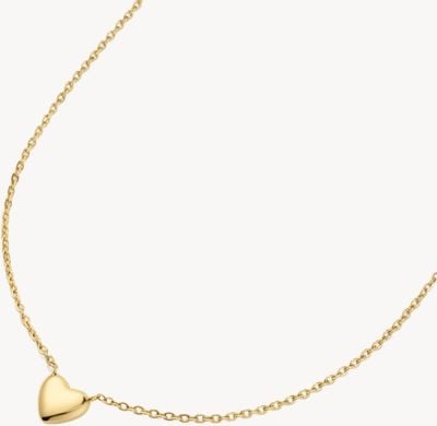 D.LOUISE Mini Heart Gold Plated Necklace SKN-61