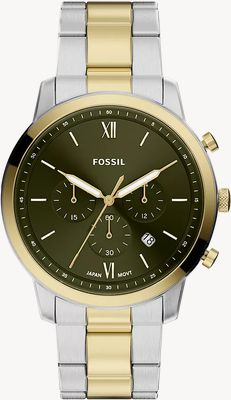 Fossil Neutra 44 mm Chronograph Two-Tone Stainless Steel FS6189