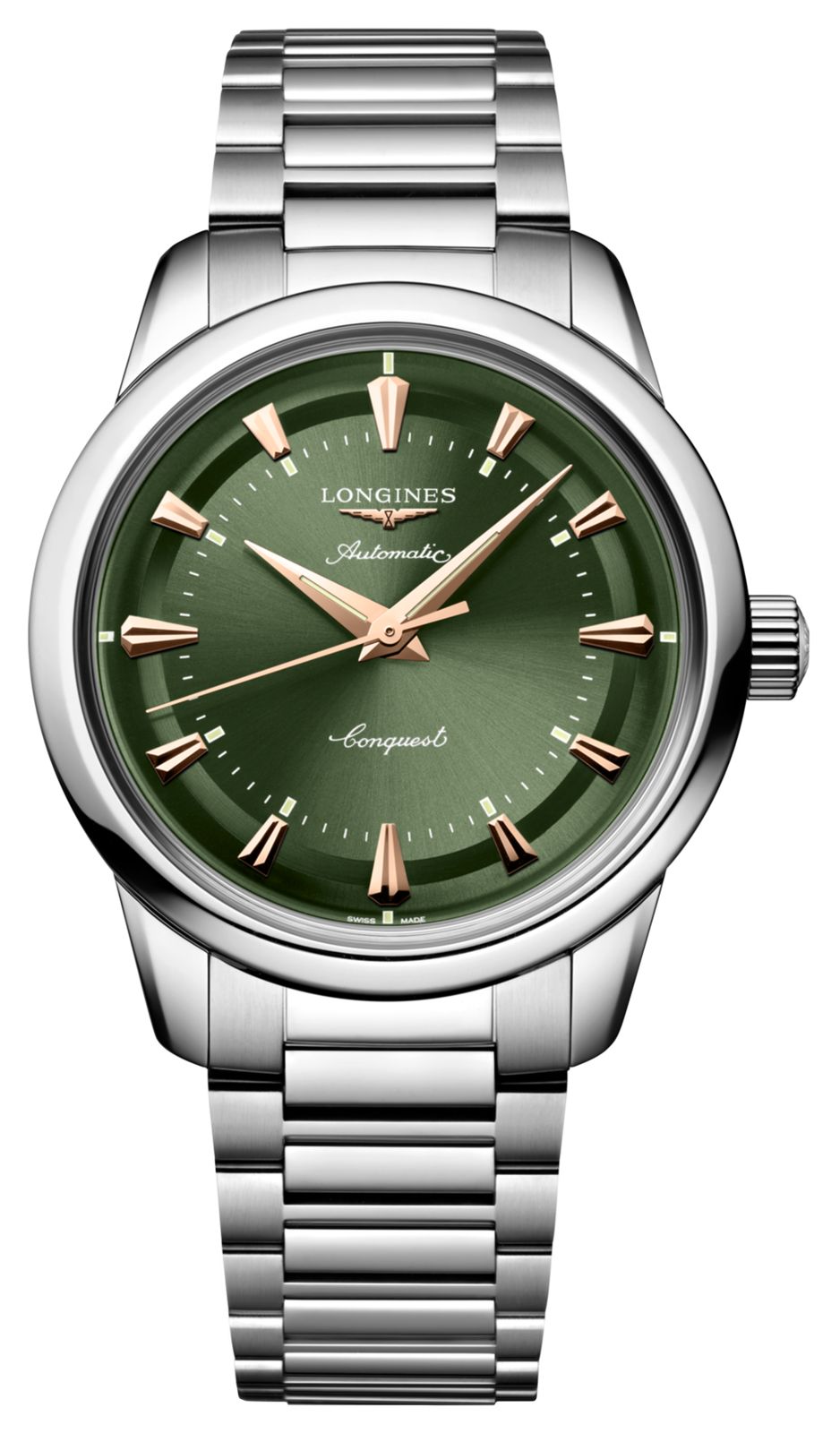 LONGINES Conquest Heritage automatique (38 mm) cadran laqu montre