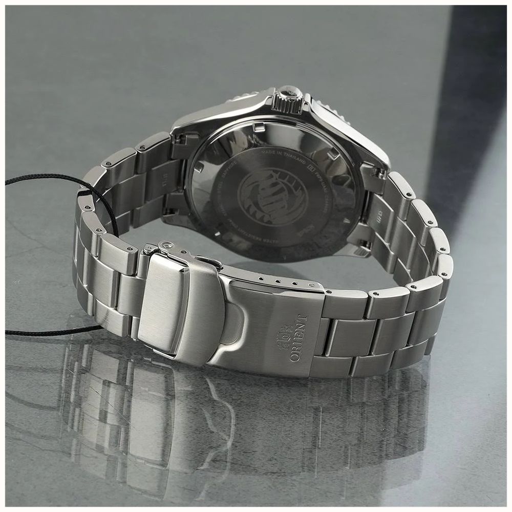 Orient Mako GMT Automatic Men's Stainless Steel Blue Dial 42mm RA-BC0003L30B - vista alternativa 5