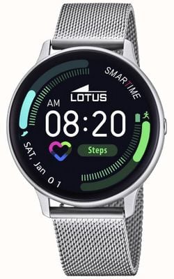 Lotus Smartime roestvrijstalen mesh-armband L50014/1