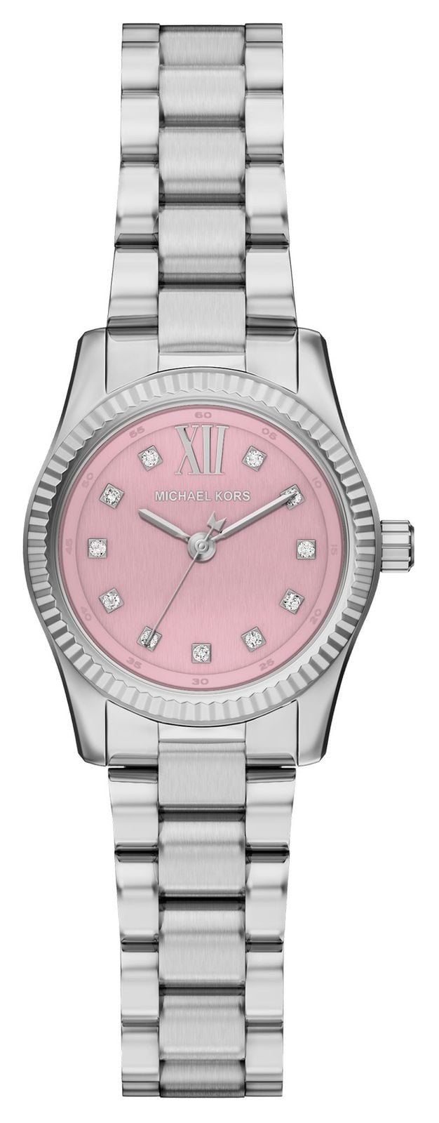 Michael Kors Lexington petite cristal (26 mm) cadran rose / montre