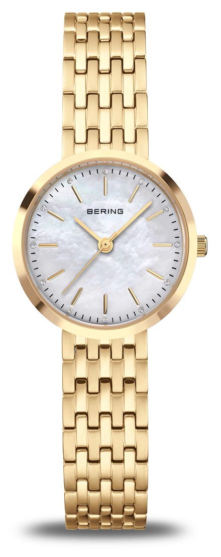 Bering Cadran nacre classique (26 mm) pour femme / bracelet montre