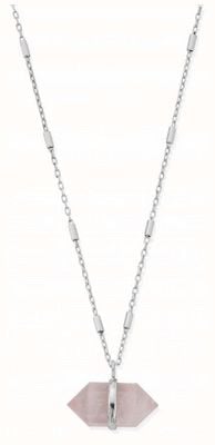 ChloBo Love Goddess Rose Quartz Double Point Necklace SNCC3192