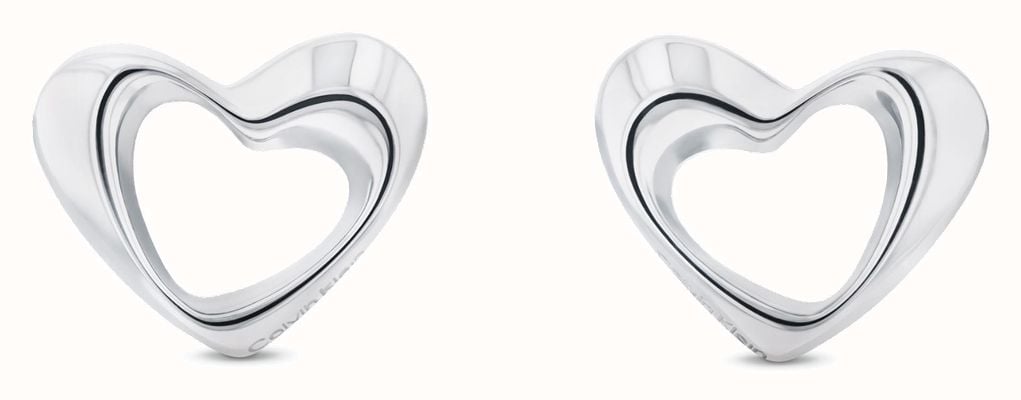 Calvin Klein Ladies Enchanting Silver Stud Earrings 35000759