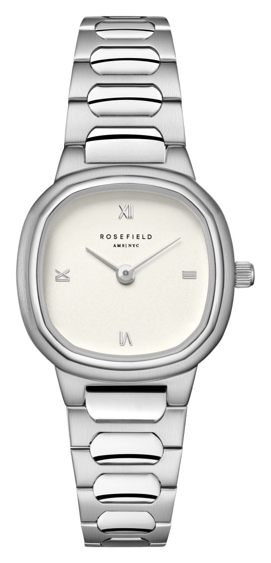 Rosefield Gaia XS 25mm Matte Creme Dial Stainless Steel Watch Rosefield Gaia XS 25mm Matte Creme Dial Stainless Steel Watch