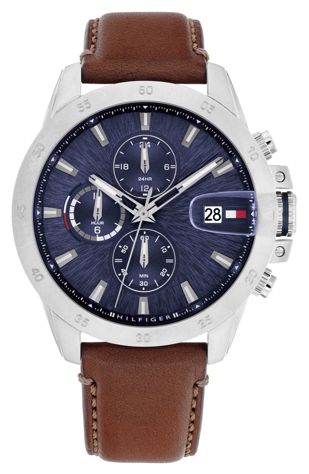 Tommy Hilfiger Jameson multifonction (43 mm) cadran bleu / montre