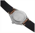 Damasko DF10 Three-Hand Automatic (39mm) Old Radium Black Dial / 'Vintage' Brown Leather Strap Watch DF10-AUTO RADIUM - autre vue 3